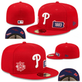 Philadelphia Phillies 1883 Commemorative Fitted Hat ¨C Red