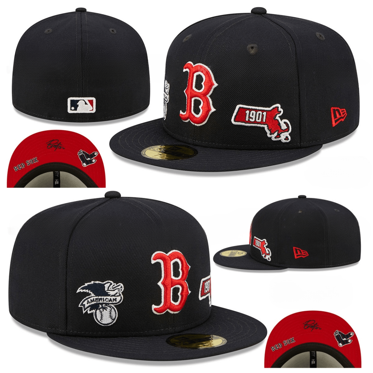 Boston Red Sox 1901 Heritage Fitted Hat ¨C Navy