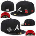 Atlanta Braves 1871 Heritage Fitted Hat ¨C Navy