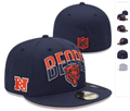 Chicago Bears NFL Fitted Hat ¨C Navy Blue